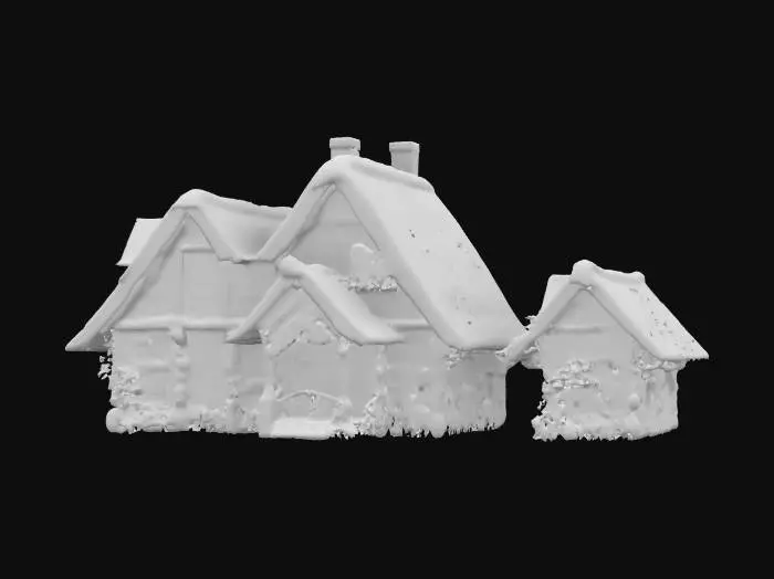 3D model for Cottage Dreamscape, #garden#