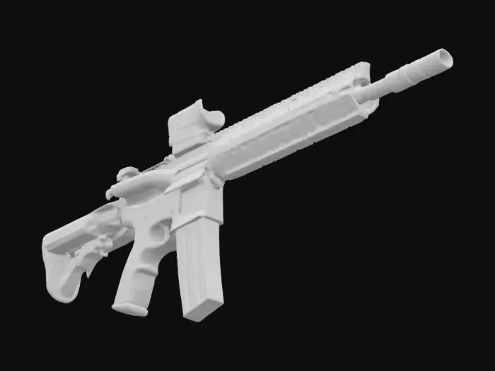 3D model for AR-15