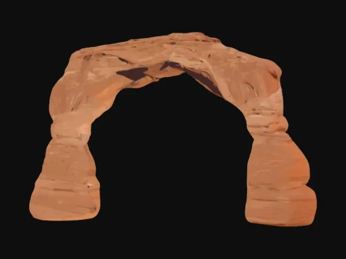3D model for [Utah] arches , #AroundTheWorld#