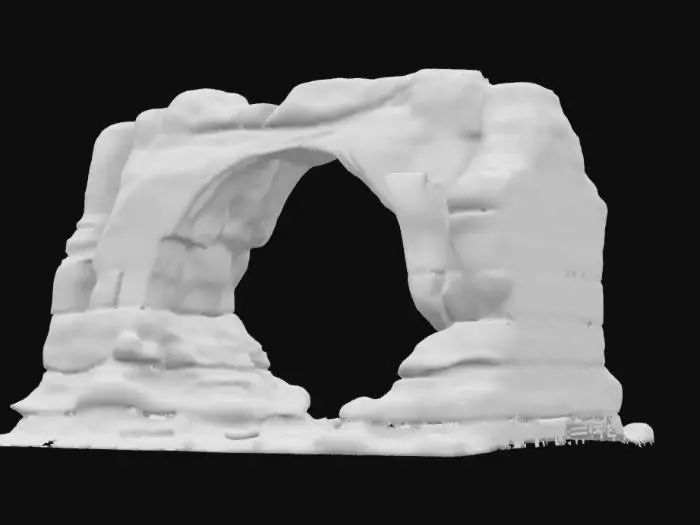 3D model for [Utah] arches , #AroundTheWorld#