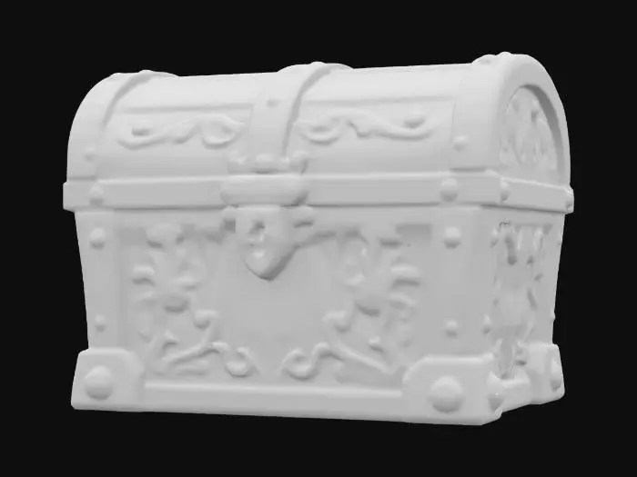 3D model for Ornate Treasure Chest