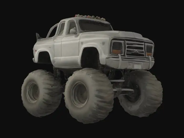 3D model for Monster Machine, #SketchTo3D#