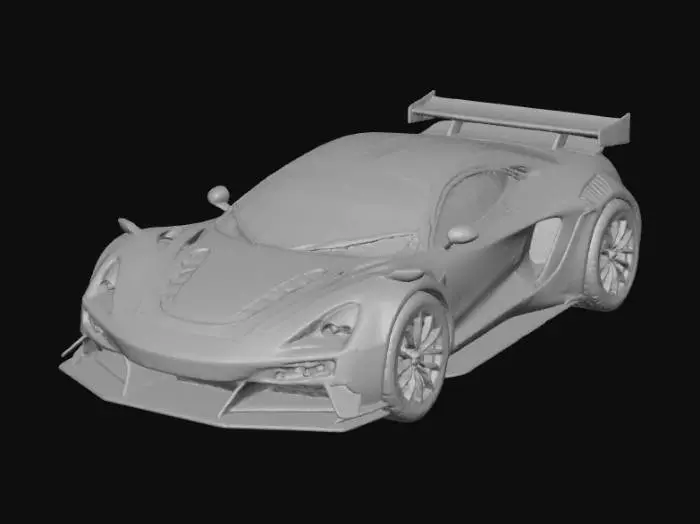 3D model for Golden Speedster