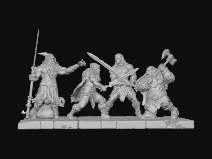 3D model for Dungeon Confrontation