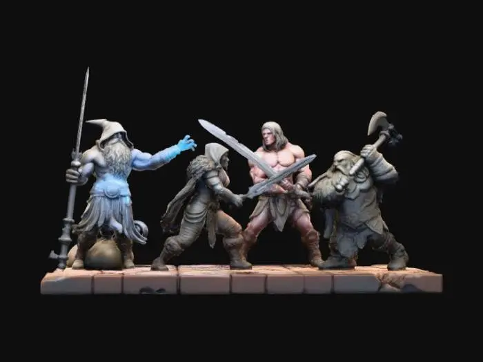 3D model for Dungeon Confrontation