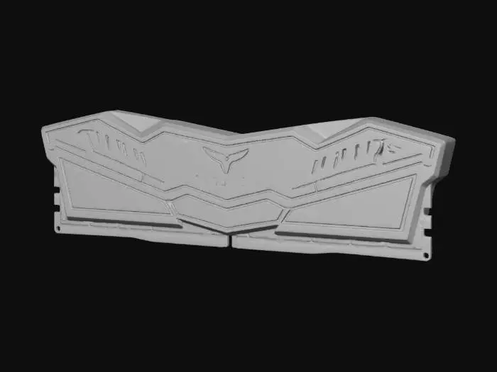 3D model for RAM Module T-Force Delta RGB