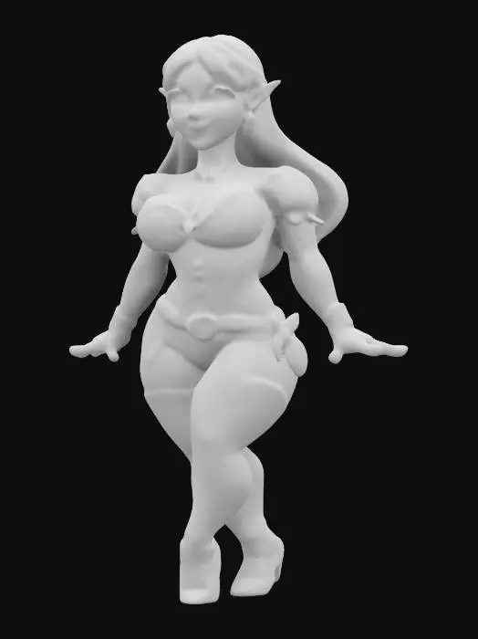 3D model for Enchanted Elven Library