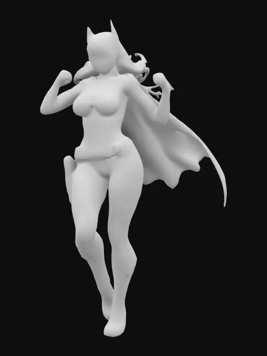 3D model for Batgirl DC Comics 