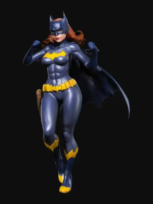 3D model for Batgirl DC Comics 