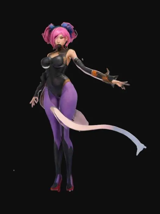 3D model for Mystical Dancer