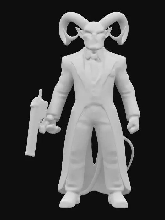 3D model for 1930's Demon gangster  