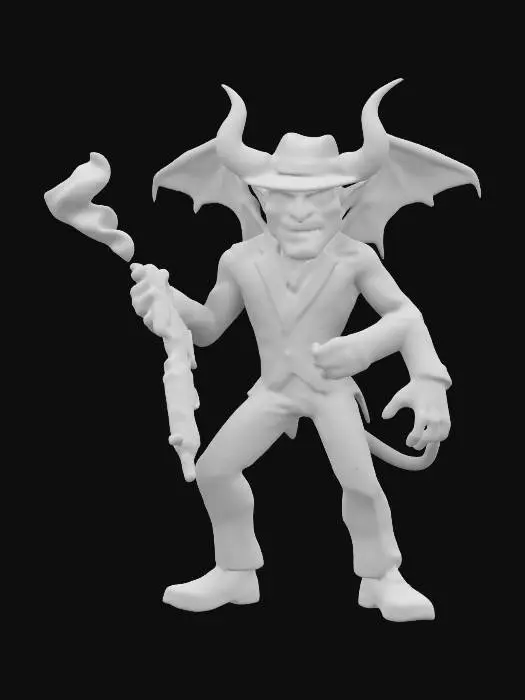 3D model for 1930's Demon gangster  