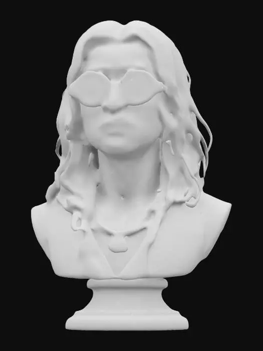 3D model for An extremely detailed bust of Ozzy Osbourne