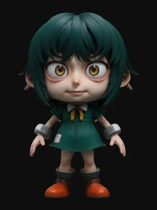 3D model for Highly detailed ultra-realistic Eri  from My Hero Academia.