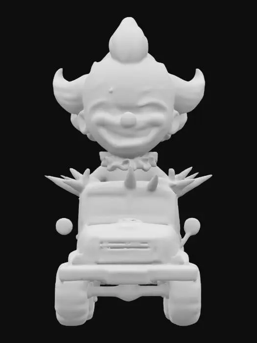 3D model for sweet tooth from twisted metal 