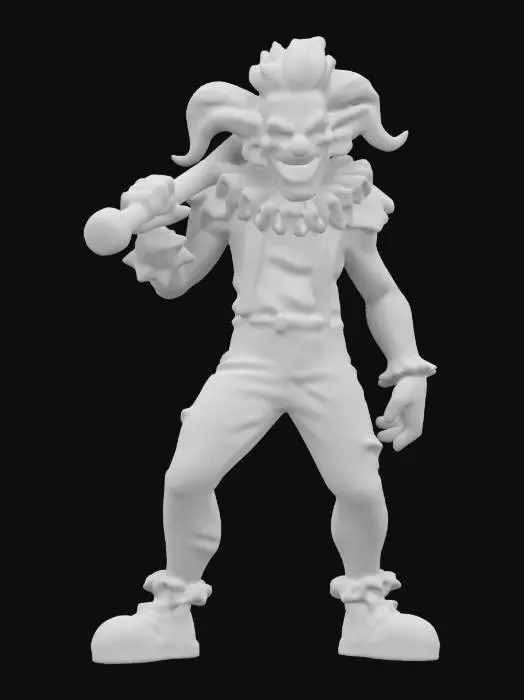 3D model for sweet tooth from twisted metal 