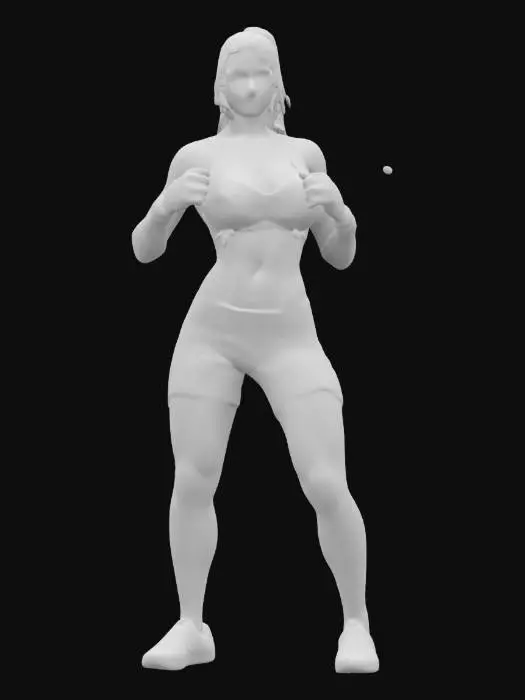 3D model for Miesha Tate 