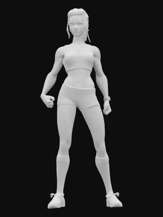 3D model for Miesha Tate 