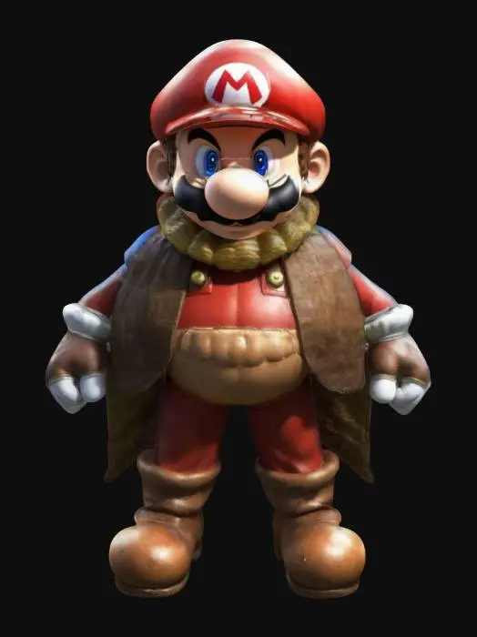 3D model for Fantasy, Anime super Mario 