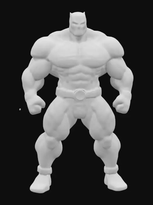 3D model for Merc with Muscles