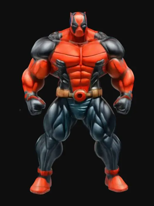 3D model for Merc with Muscles
