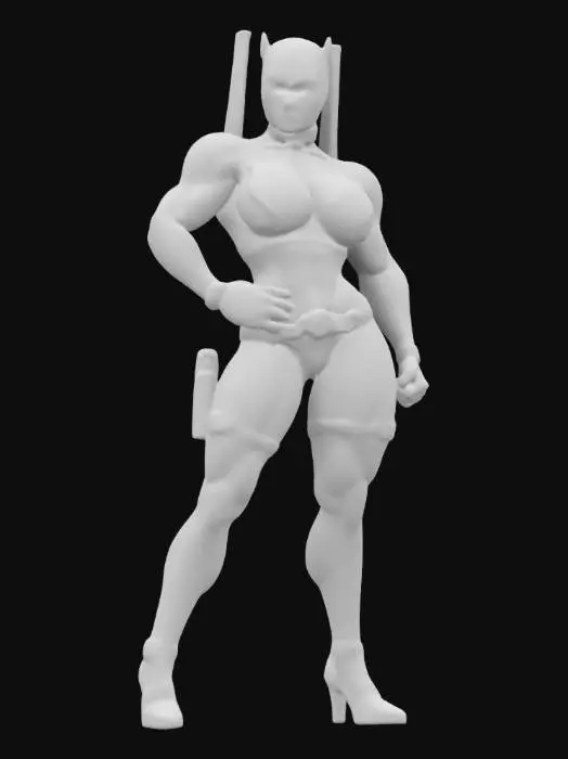 3D model for Deadpool Cosplay Statue
