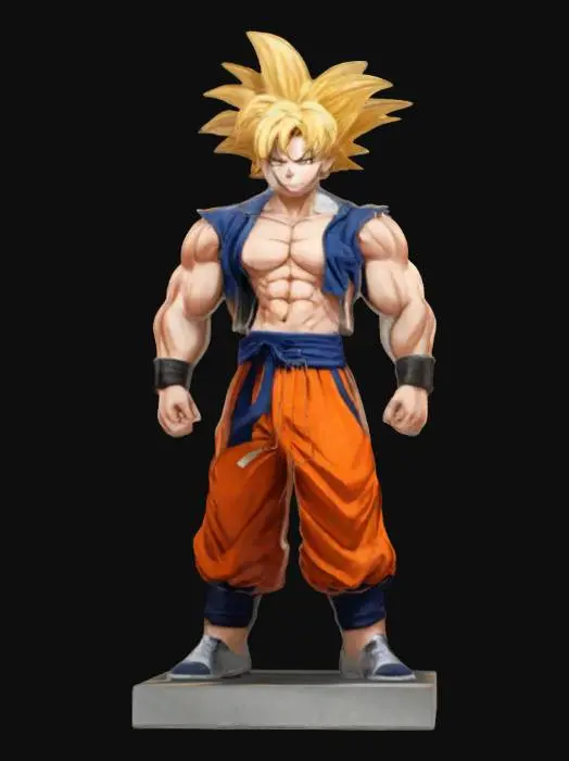 3D model for Super Saiyan Warrior