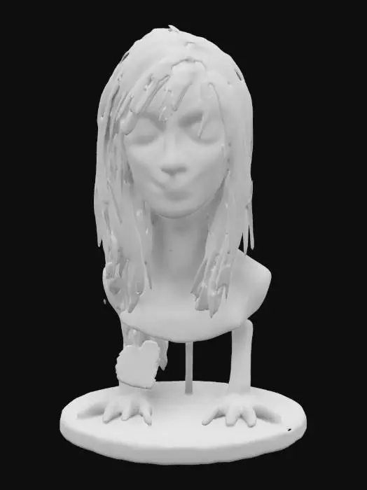 3D model for Momo Sculpture