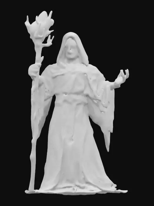 3D model for An evil warlock