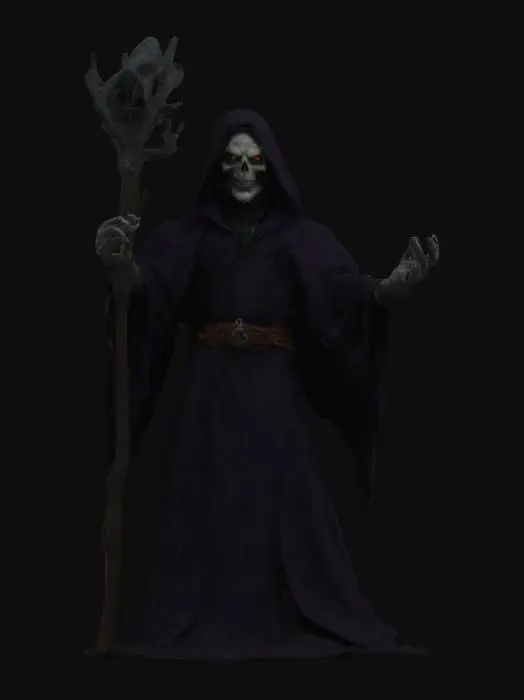 3D model for An evil warlock
