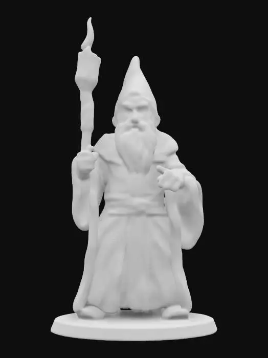 3D model for Wizard of Light