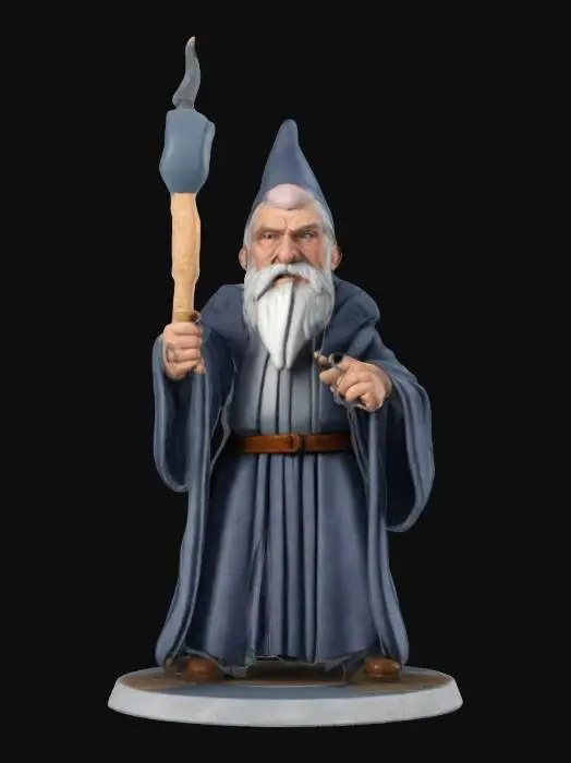 3D model for Wizard of Light