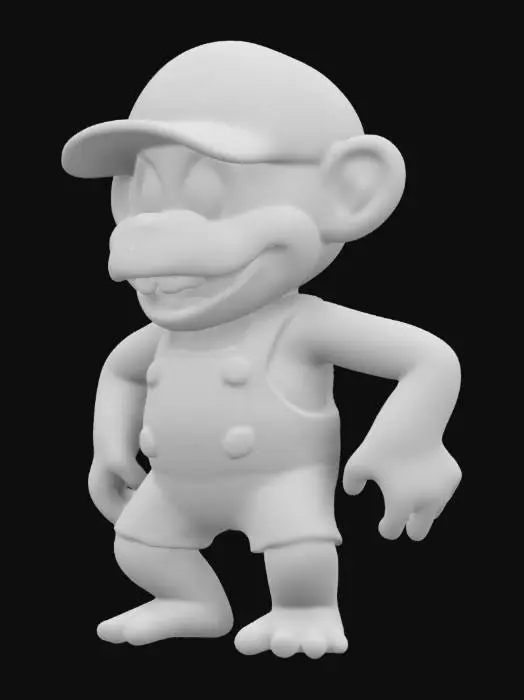 3D model for ditty Kong 