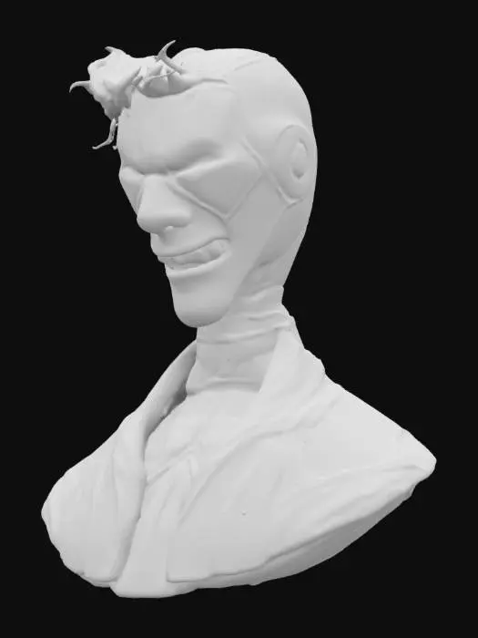3D model for deadpool head, Highly Detailed, Ultra Realistic