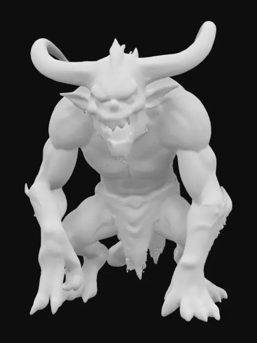 3D model for Darkhorn Fiend