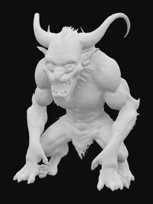 3D model for Darkhorn Fiend