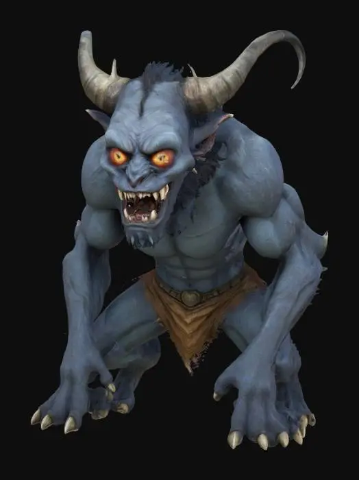 3D model for Darkhorn Fiend