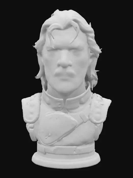 3D model for Val kilmer from Willow bust