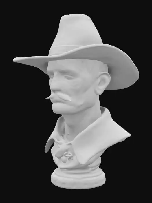 3D model for doc holiday Val Kilmer bust   