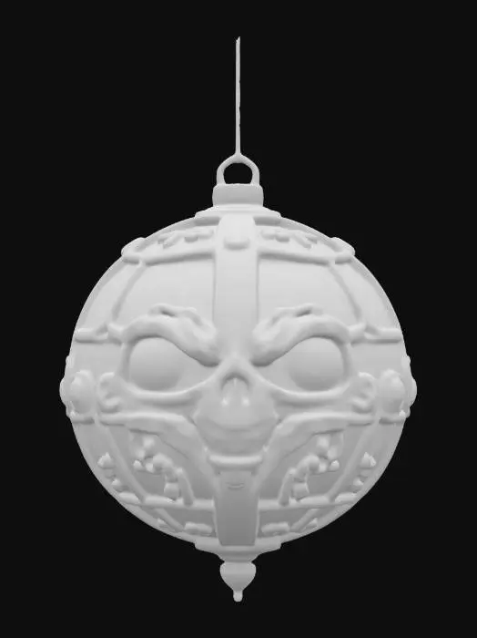 3D model for Desert Skull Ornament