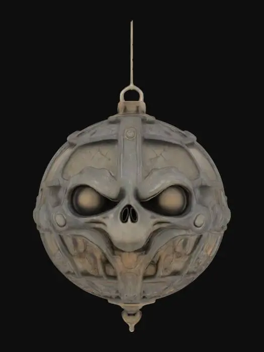 3D model for Desert Skull Ornament