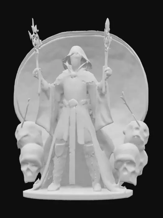 3D model for The Dark Conjuror