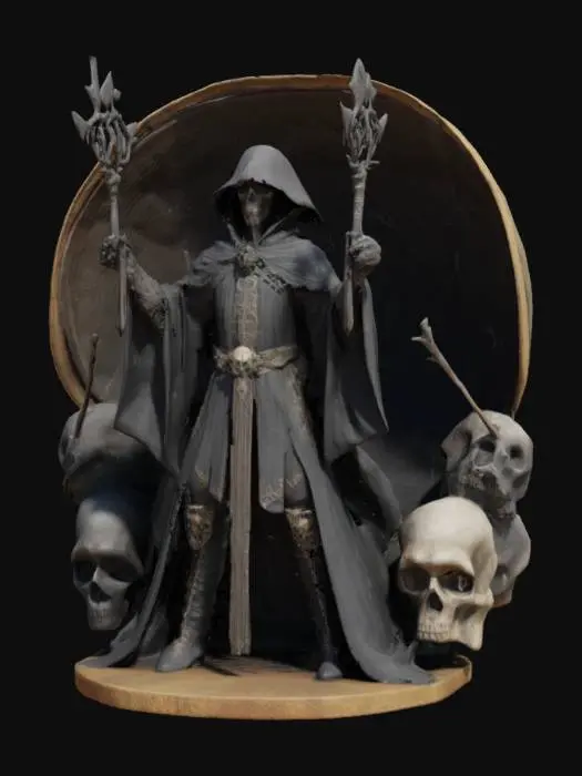 3D model for The Dark Conjuror