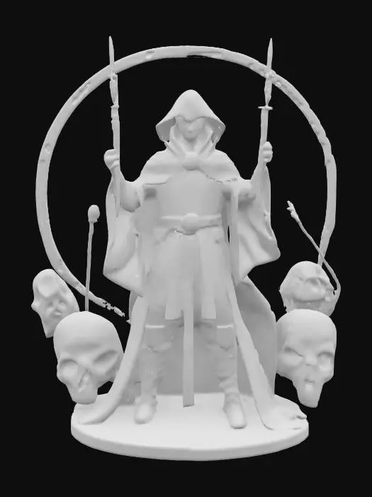 3D model for The Dark Conjuror