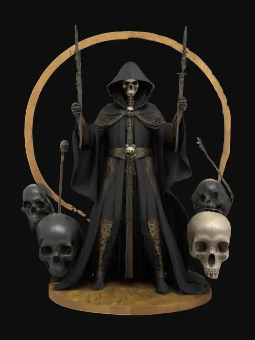 3D model for The Dark Conjuror