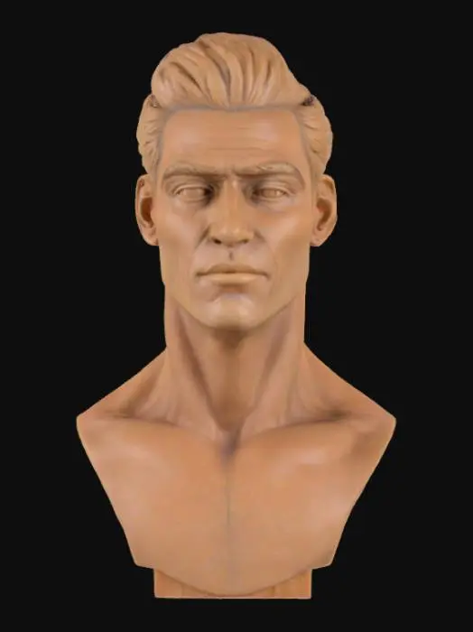 3D model for Perfect CHAD bust