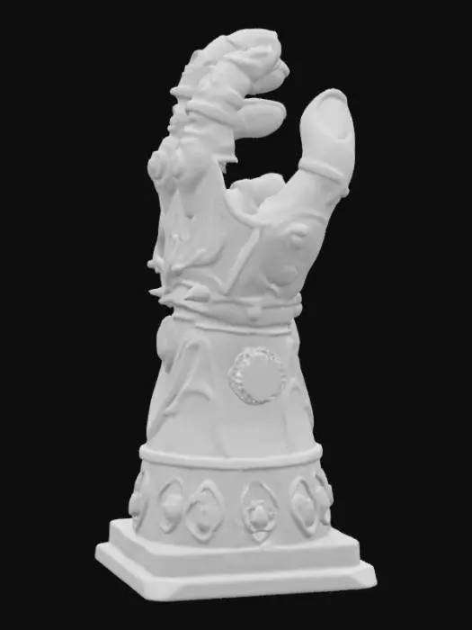 3D model for [Detroit] the monument to Joe Louis fist. But make the fist The Infinity gauntlet. #AroundTheWorld#