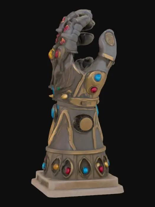 3D model for [Detroit] the monument to Joe Louis fist. But make the fist The Infinity gauntlet. #AroundTheWorld#