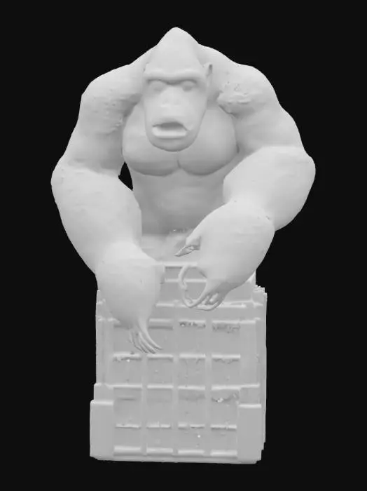 3D model for [new York] King Kong on the very top of the empire State building. #AroundTheWorld#
