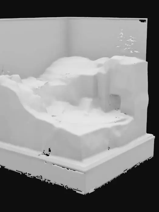 3D model for "Mystical Cliffside Retreat"